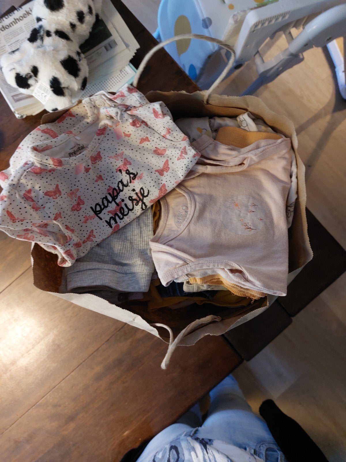 tas vol meisjes kleding van alles wat, Kinderen en Baby's, Ophalen of Verzenden, Gebruikt, Meisje