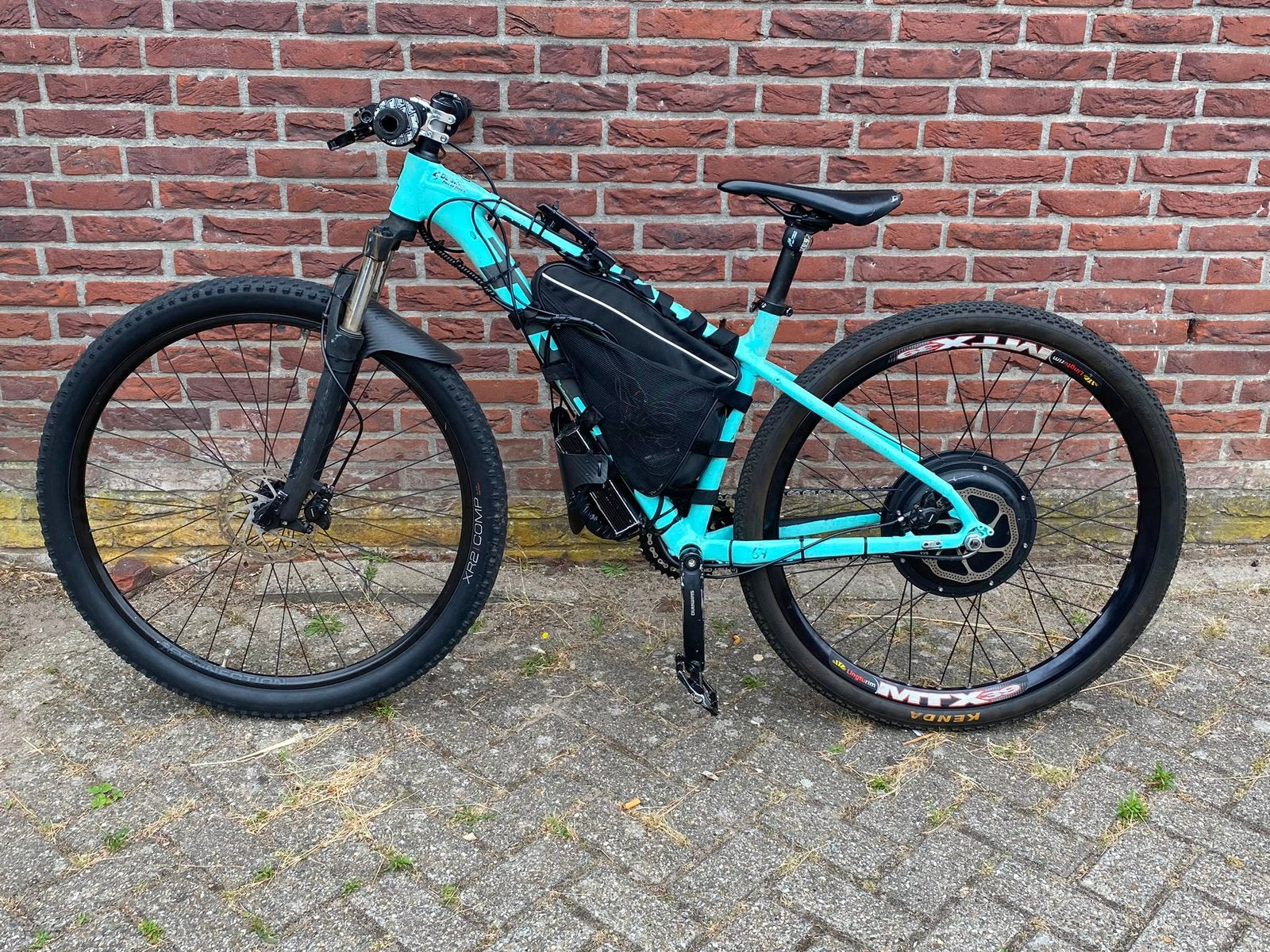 Conversion kit 2000W 48V (Ook ruilen tegen fatbike / gt2000), Ophalen, 57 cm of meer, Fully, Zo goed als nieuw