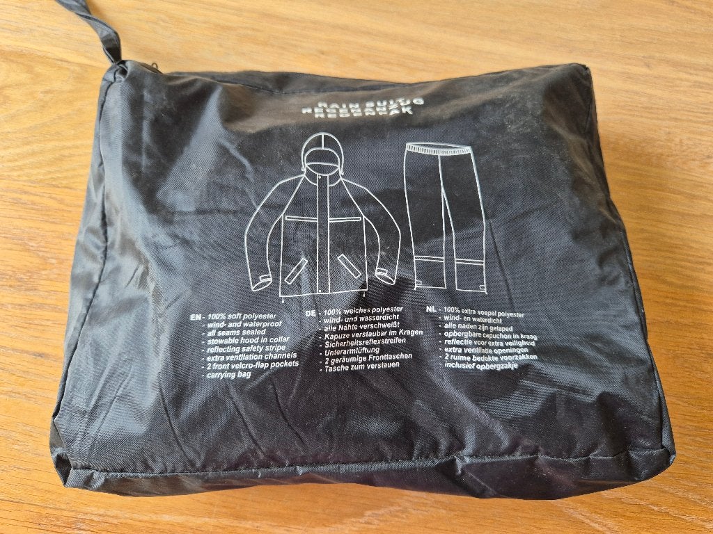 Regenpak maat M (nooit gedragen), Caravans en Kamperen, Regenkleding, Ophalen of Verzenden, Nieuw, Regenpak, Kinderen