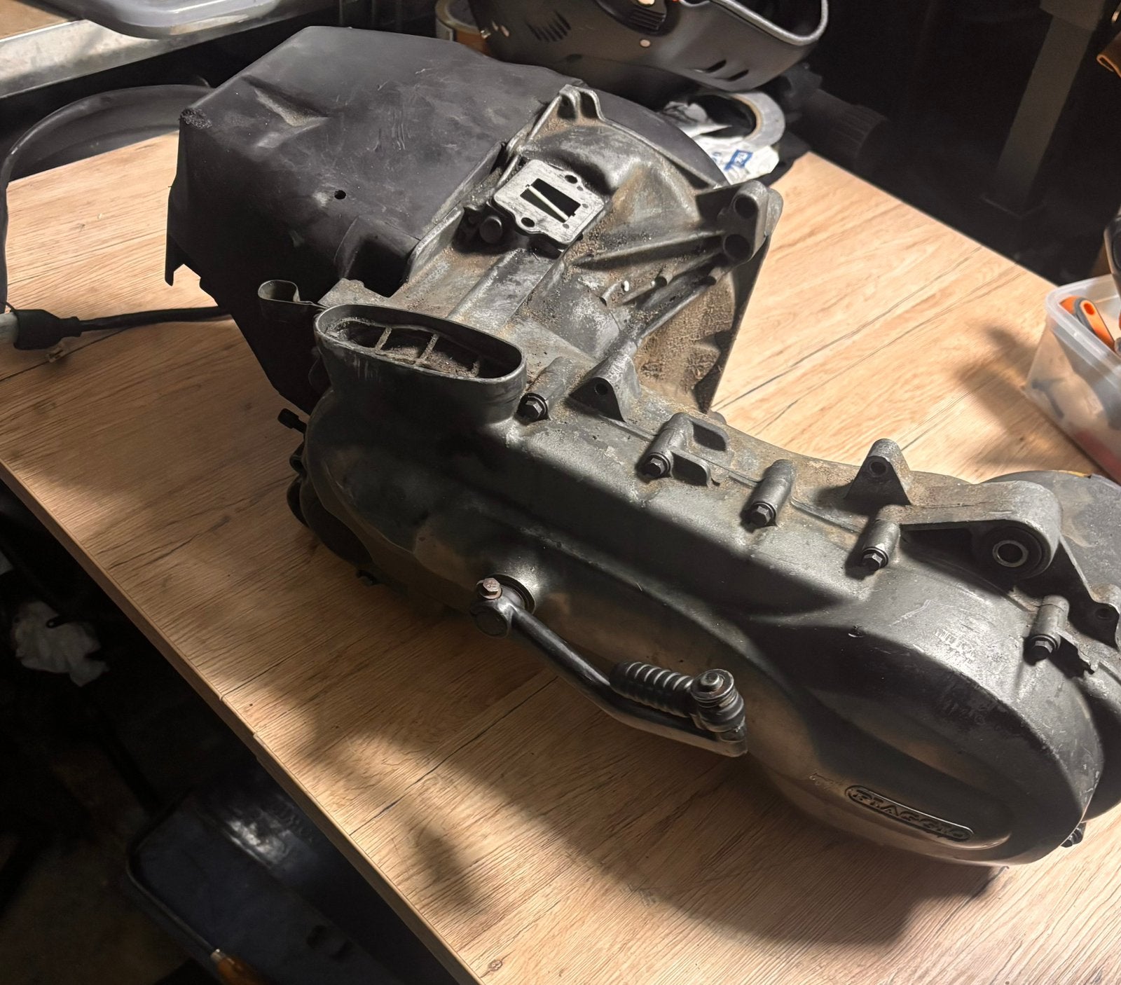 Skr 125 cc blok met papieren, Ophalen, Zo goed als nieuw, Blok, Piaggio