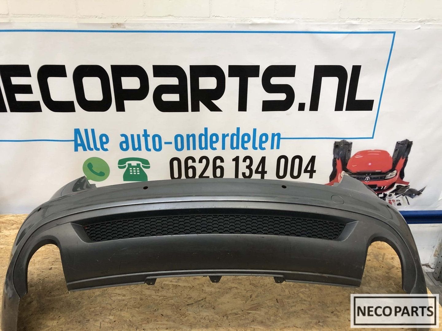 A4 b8 8k s-line achterbumper limousine 8K5807511D 2007-2012, Gebruikt, -, -, Achter