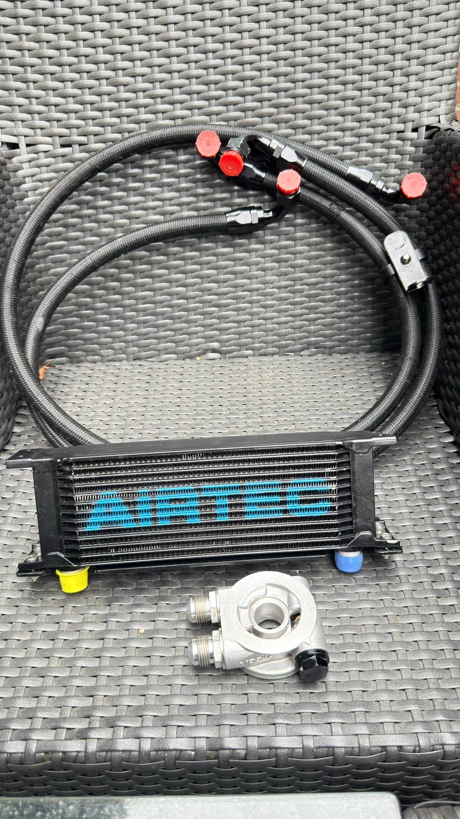 In goede staat Airtec oliekoeler kit ford RS/ST, Auto-onderdelen, Motor en Toebehoren, Ophalen of Verzenden, Ford