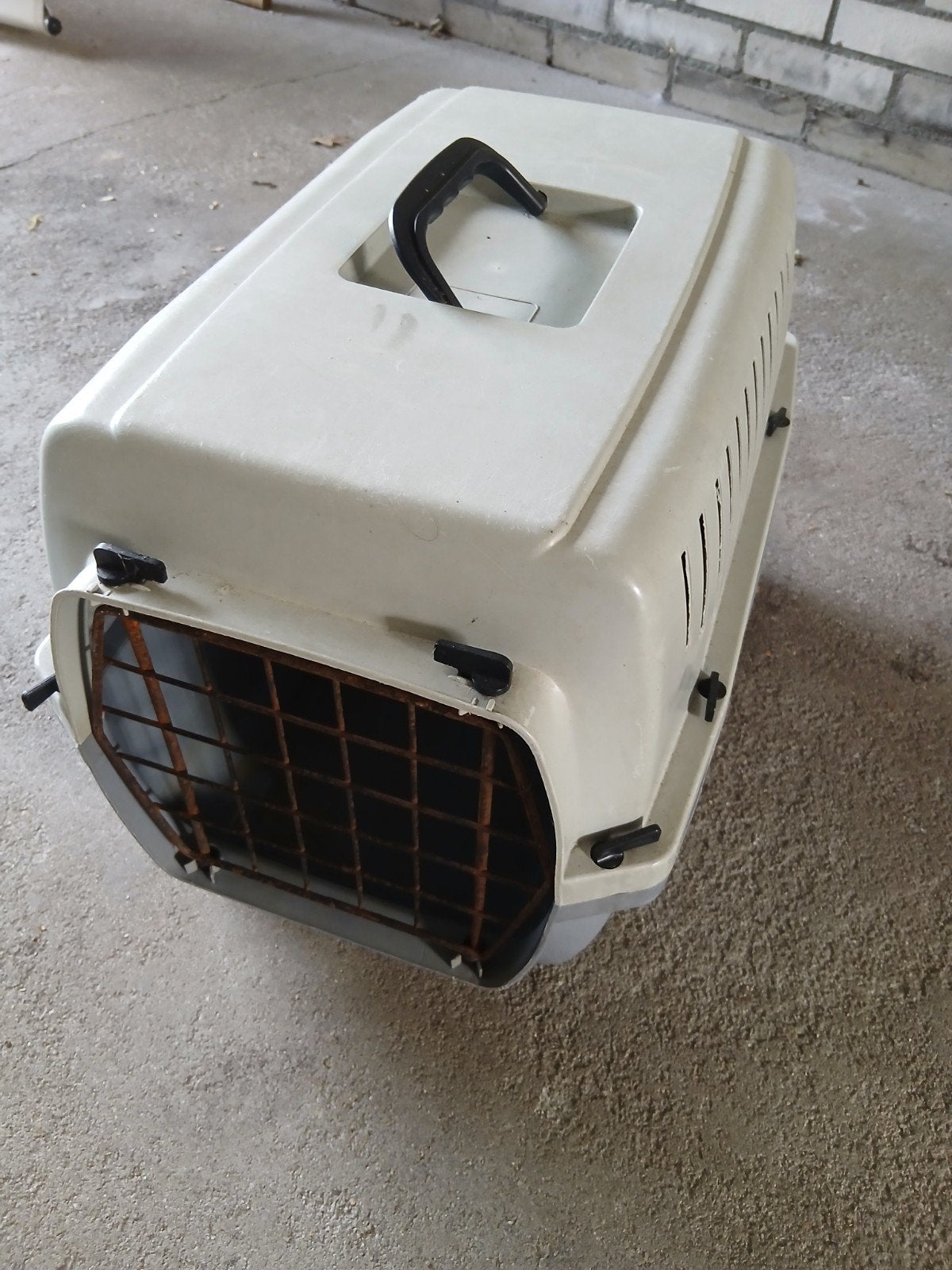 pet carrier, transportbox huisdier, Ophalen, Gebruikt