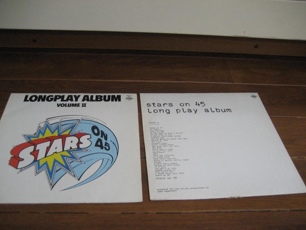 Stars on 45 longplay albums, Cd's en Dvd's, Vinyl | Pop, Ophalen of Verzenden, 1980 - 1989, Zo goed als nieuw, 12 inch