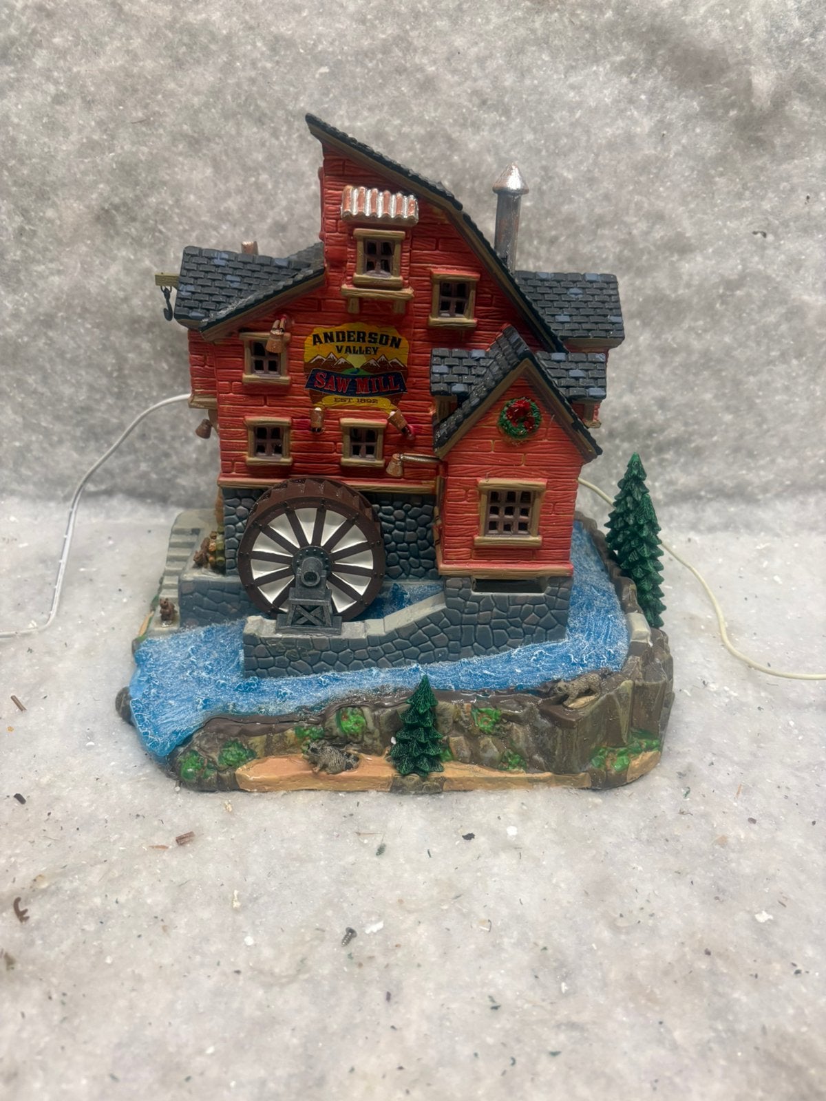 Lemax Menard's Saw Mill. Retired 2013, Diversen, Kerst, Gebruikt, Ophalen of Verzenden