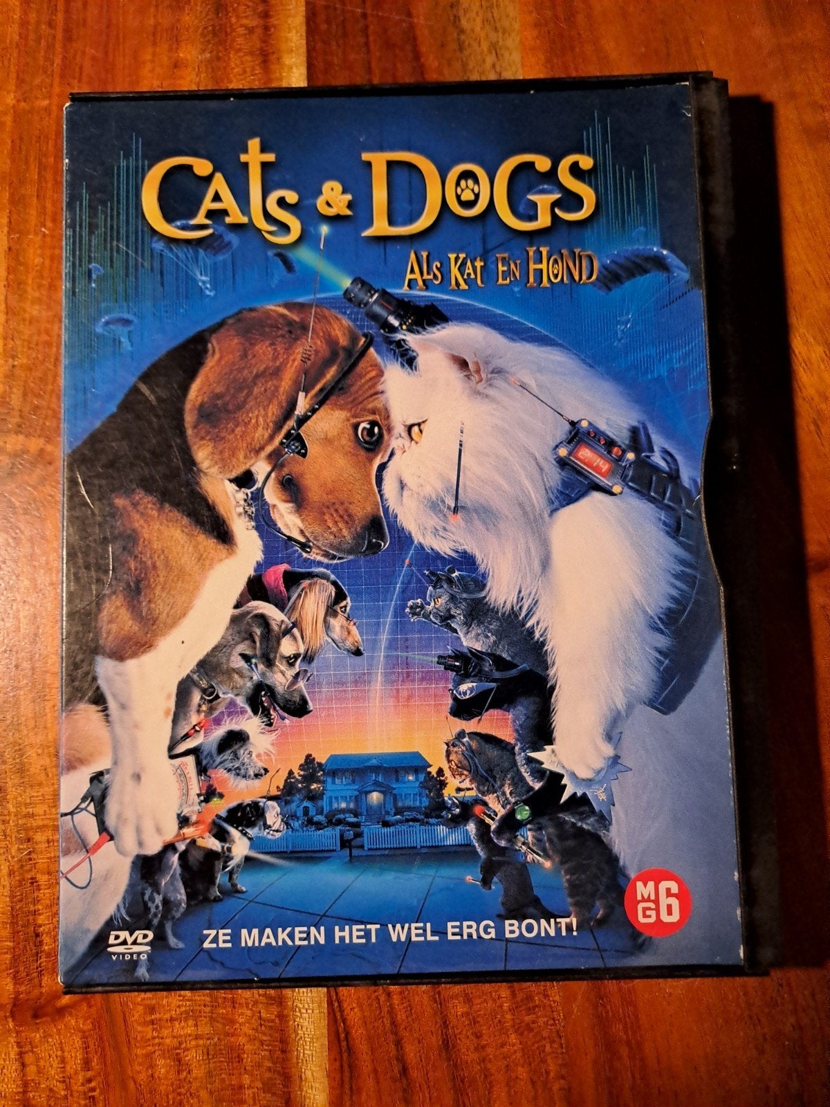 Cats & Dogs: Als Kat en Hond - DVD, Nederlands, Alle leeftijden, Ophalen of Verzenden, Zo goed als nieuw