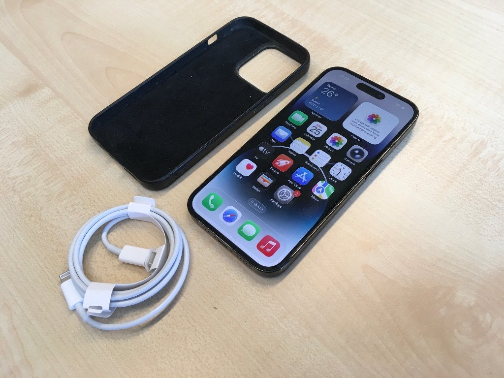 iPhone 14 Pro 256GB Accu 89%, 89 %, Zwart, Zonder simlock, Zonder abonnement