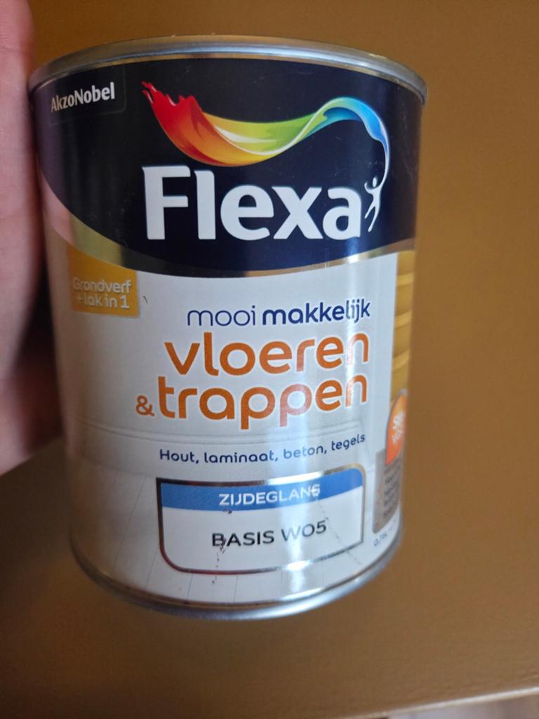 Flexa trappenlak, Ophalen, Wit, Nieuw, Lak