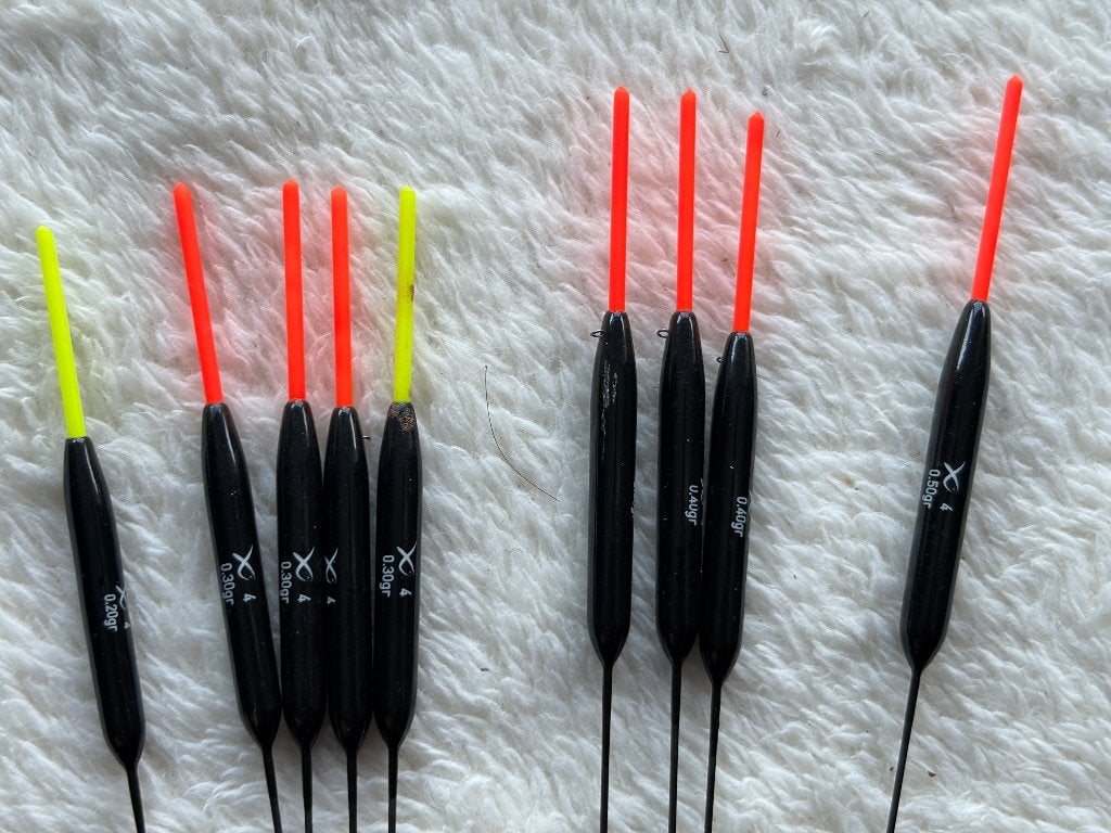 adv 204 / NIEUW set 9 dobbers MATRIX, Ophalen of Verzenden, Nieuw, Dobber of Lood