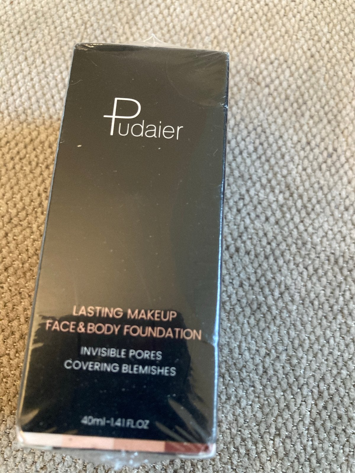 Pudaier Lasting Makeup Gezicht & Lichaam Foundation 40ml, Ophalen of Verzenden, Nieuw, Gehele gezicht, Make-up