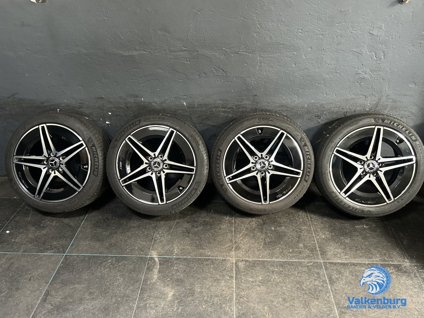 7mm! Originele Mercedes AMG C300E Hybrid W206 18 inch breeds, 18 inch, Gebruikt, -, -