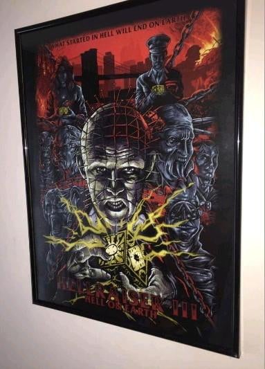 Hellraiser, Verzamelen, Posters, Ophalen of Verzenden, Zo goed als nieuw, A1 t/m A3, Film en Tv