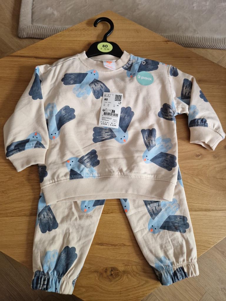 Setje maat 80 nieuw, Kinderen en Baby's, Babykleding | Maat 80, Nieuw, Ophalen of Verzenden, Setje, Hema