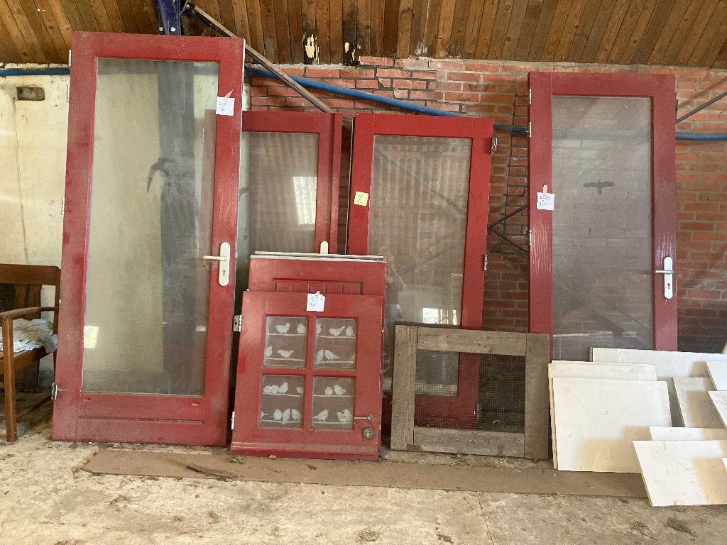 Meerdere buitendeuren, Gebruikt, 120 cm of meer, Ophalen of Verzenden, Buitendeur
