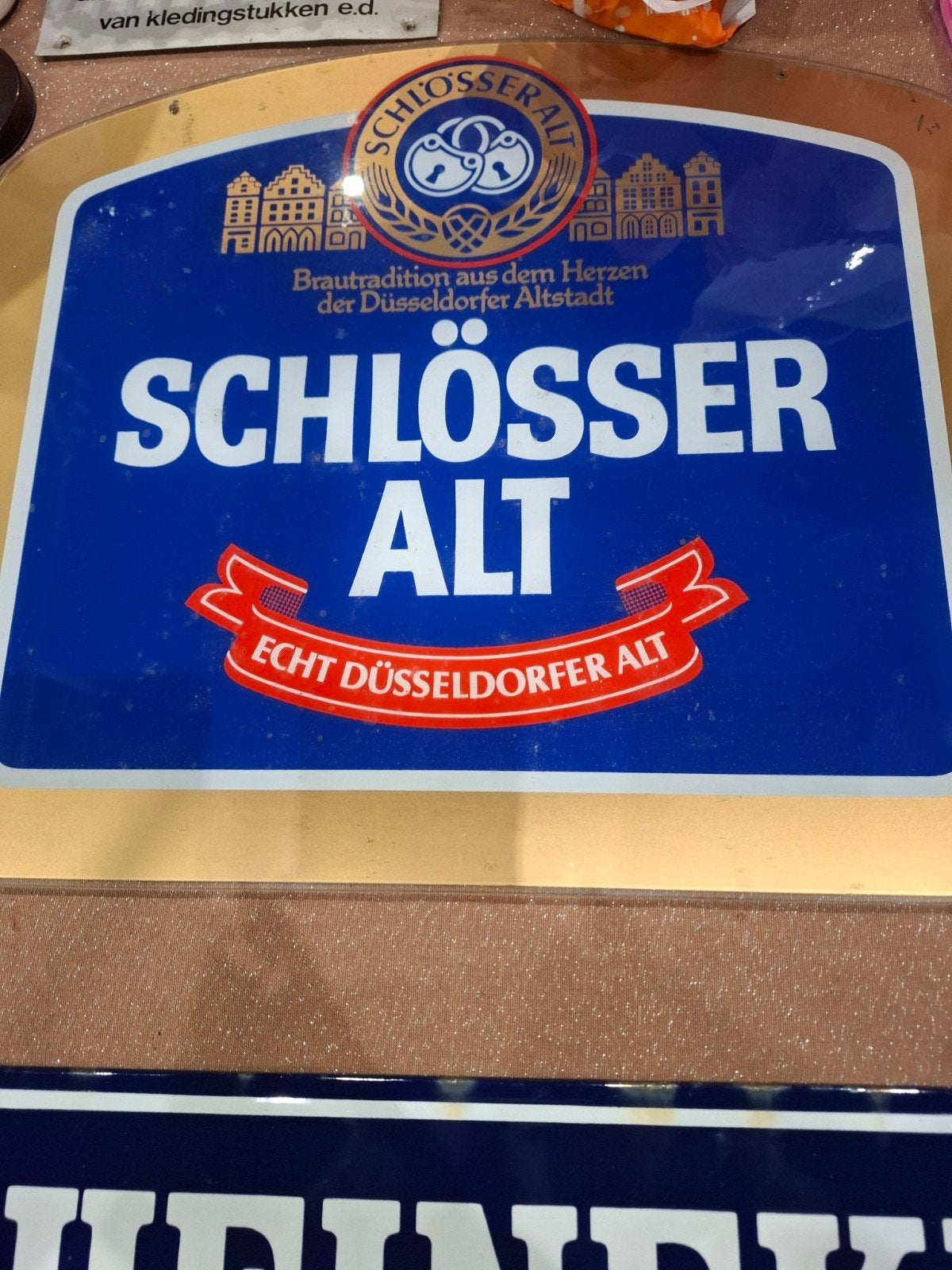 Vintage Schlosser Alt Bier dienblad, Ophalen of Verzenden