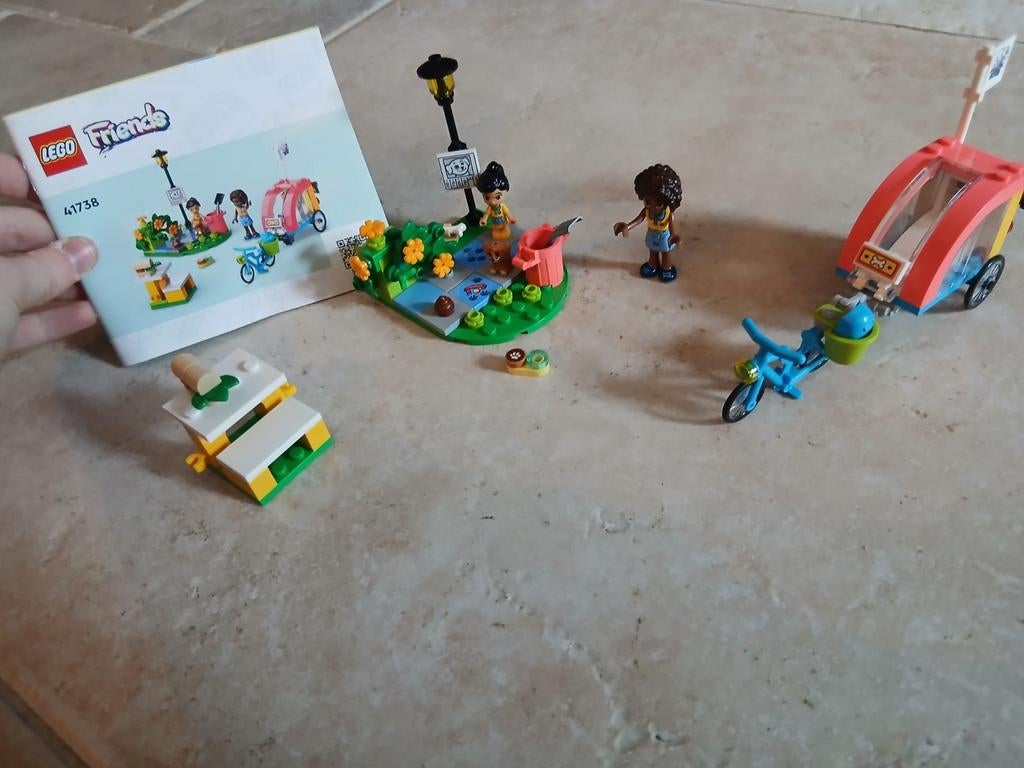 LEGO 41738 Friends honden reddingsfiets, Ophalen of Verzenden, Zo goed als nieuw