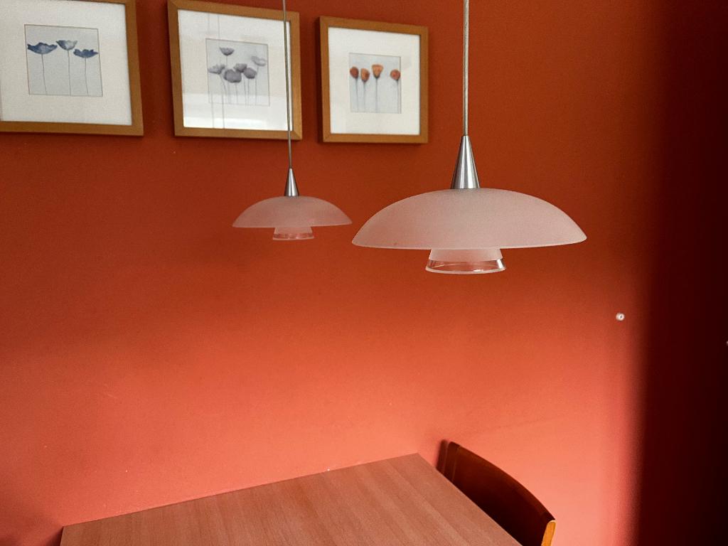 Hanglampjes, Ophalen, Gebruikt, Glas, 75 cm of meer