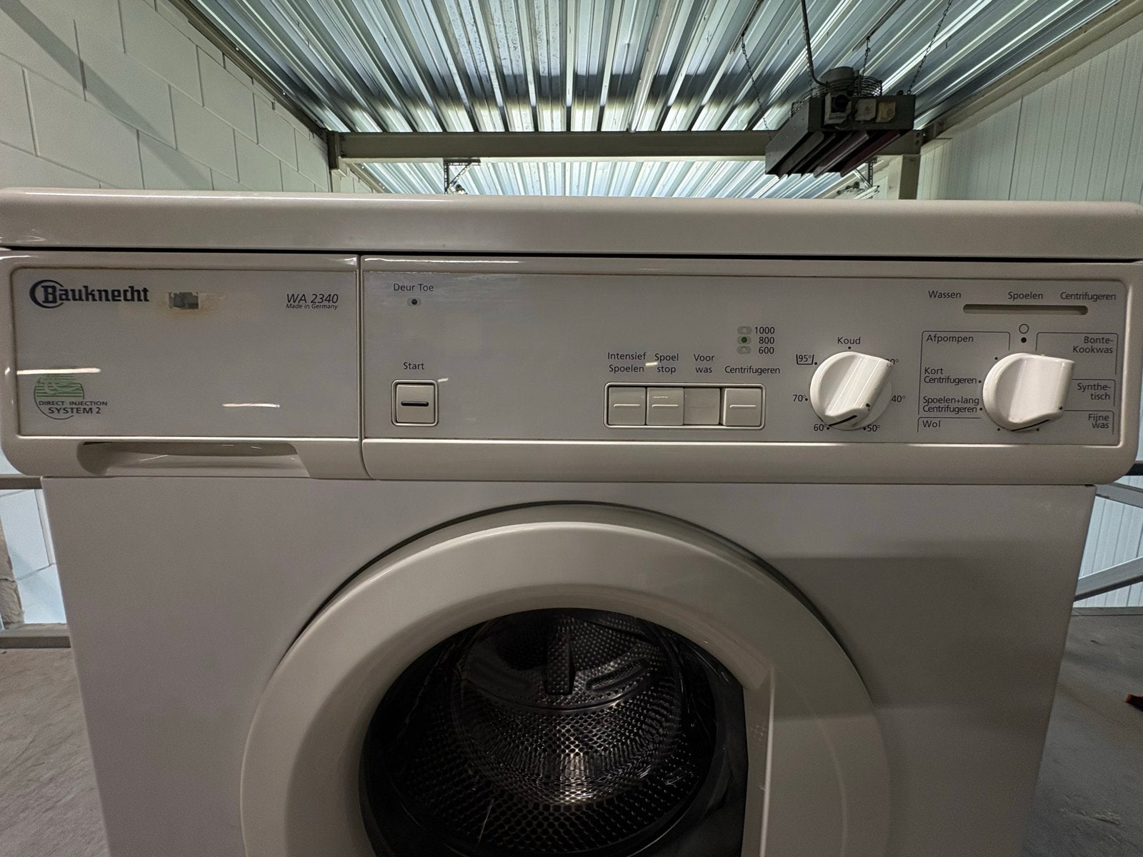 Bauknecht WA 2340 Wasmachine - Voorlader, Witgoed en Apparatuur, Ophalen, 6 tot 8 kg, Gebruikt, Voorlader