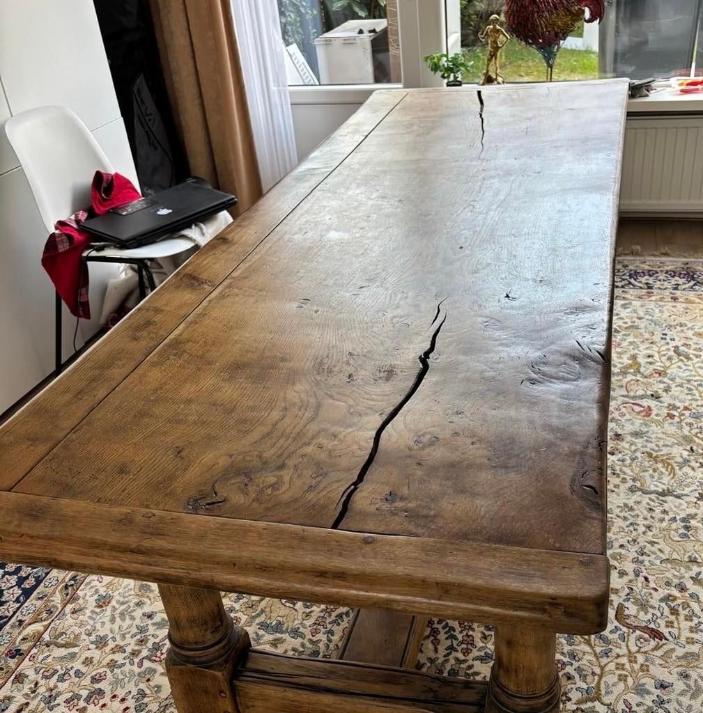 Antieke Franse kloostertafel, Ophalen