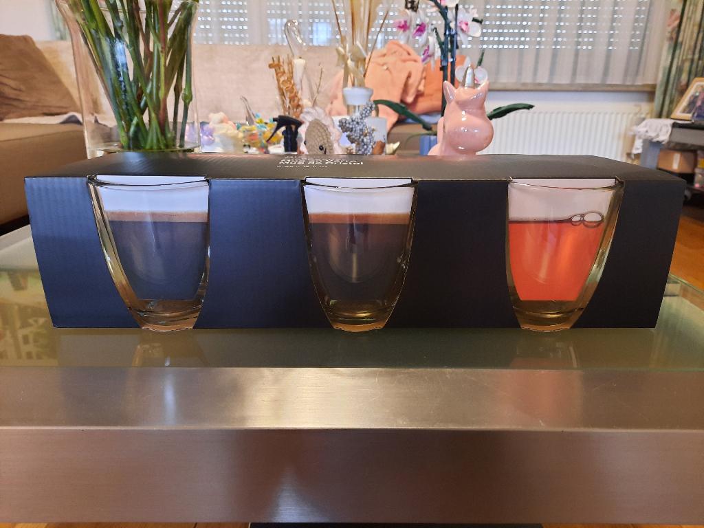 Glazen mokken 350 mL BODUM Bistro - 6 st., Huis en Inrichting, Keuken | Servies, Glas of Glazen, Nieuw, Ophalen of Verzenden, Glas