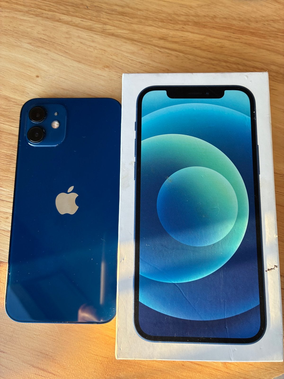 Apple iPhone 12 - 64GB - Blauw (Zonder abonnement), Blauw, Ophalen of Verzenden, Zo goed als nieuw, Zonder simlock