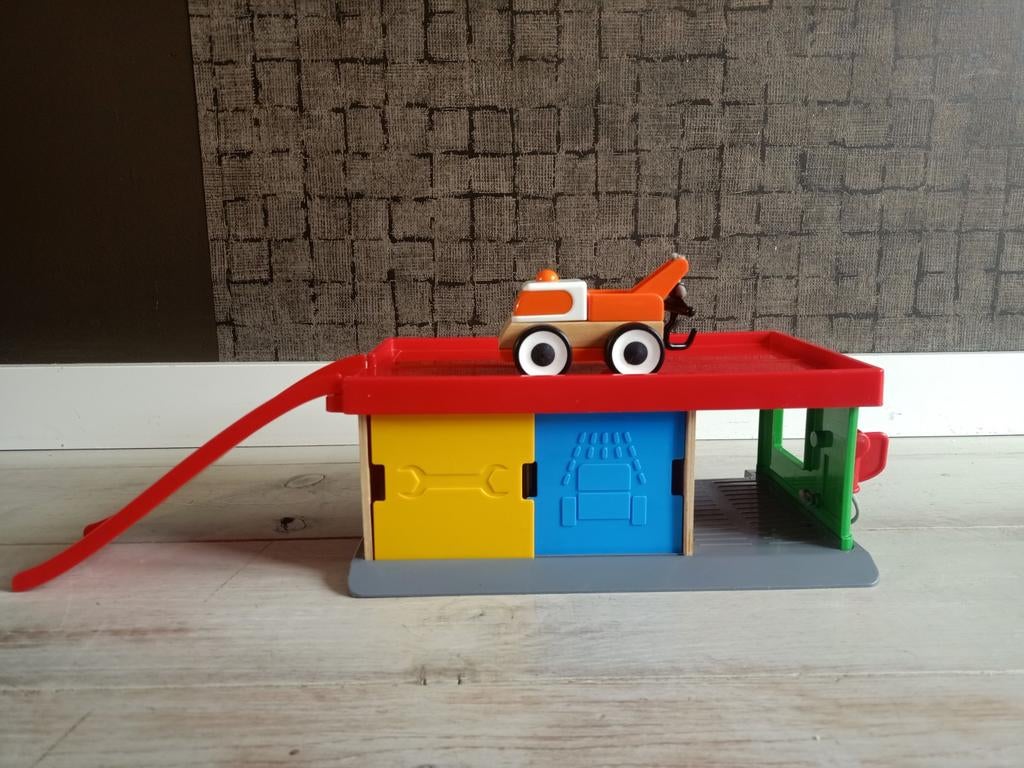 Ikea Lillabo garage, Ophalen