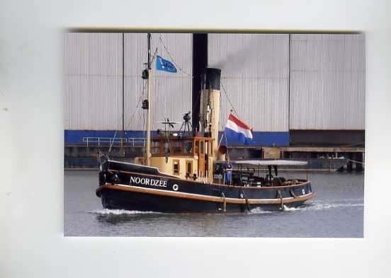 scheepvaart-foto-noordzee-3x, Ophalen of Verzenden, Zo goed als nieuw, Motorboot, Boek of Tijdschrift
