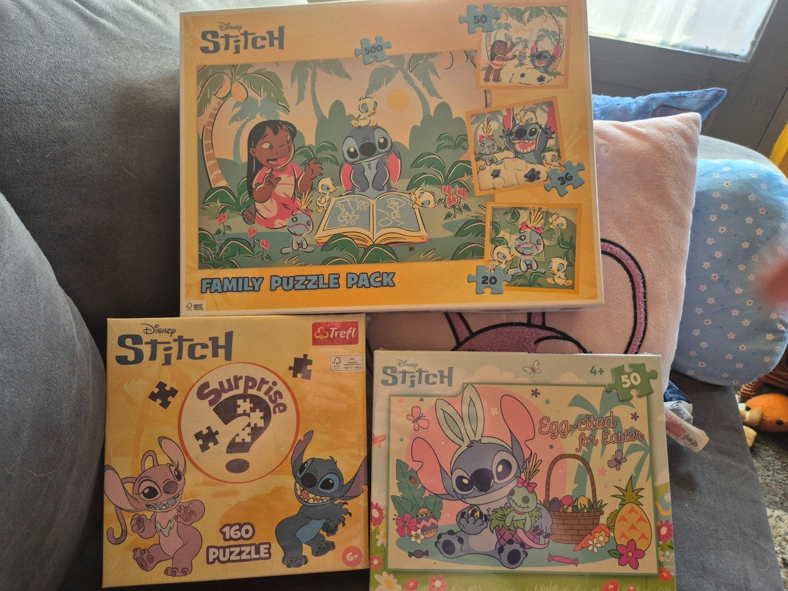 puzzels, Ophalen