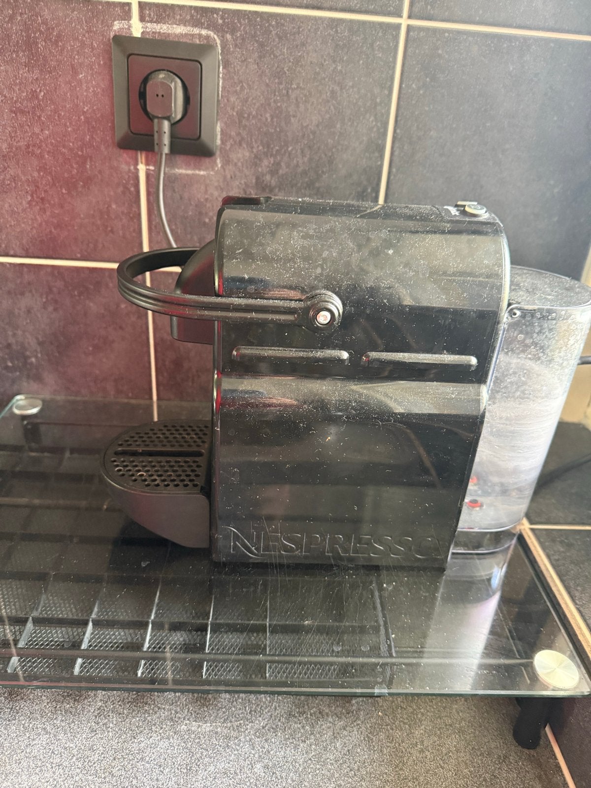 Nespresso Magimix koffiezetapparaat met capsulehouder, Witgoed en Apparatuur, Koffiezetapparaten, Gebruikt, Espresso apparaat