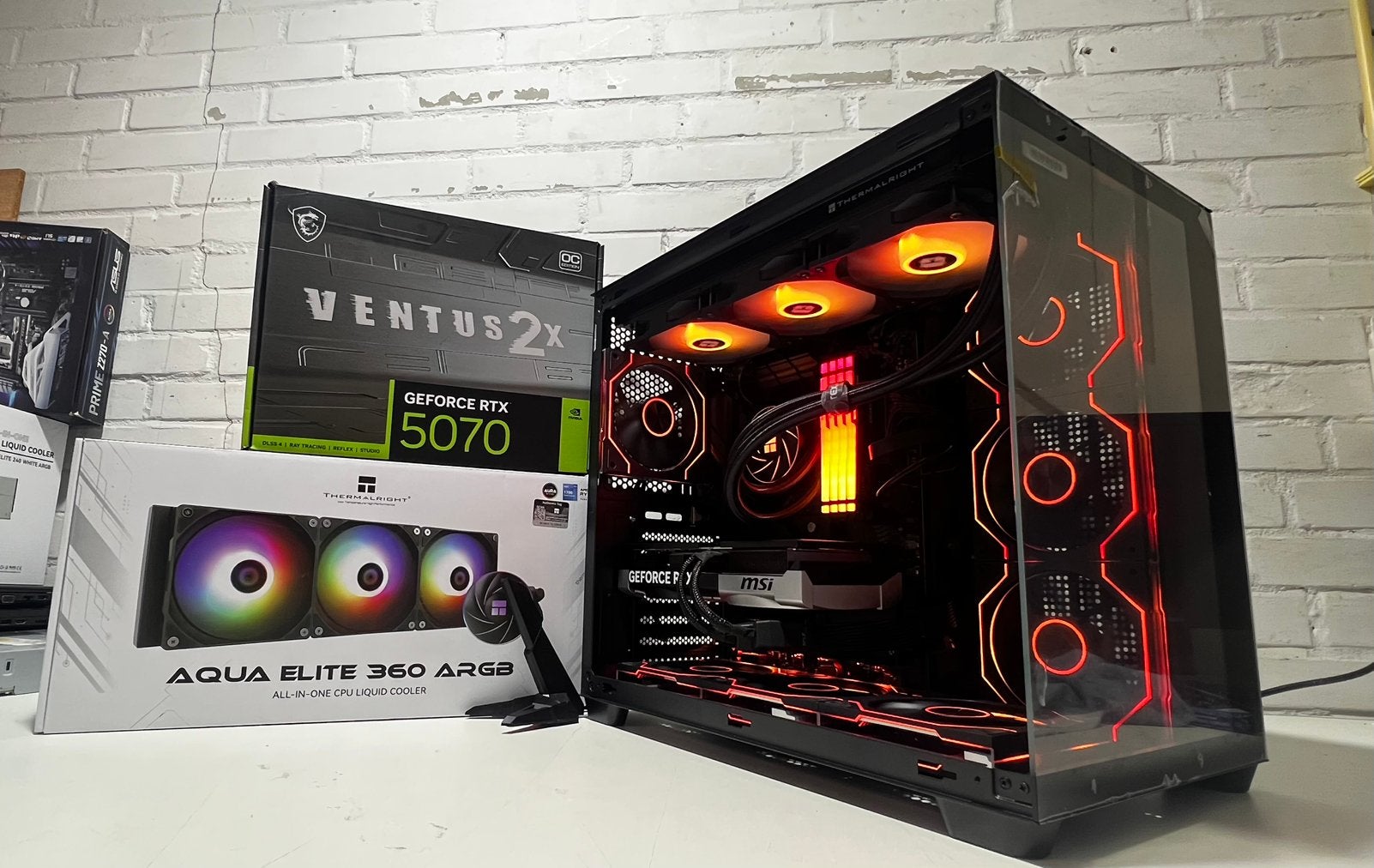 Gaming PC | i9-14900KF | RTX 5070 12GB | 32GB DDR5 | 2TBNVMe, Computers en Software, Veldburg, 32 GB, Ophalen of Verzenden, Zo goed als nieuw