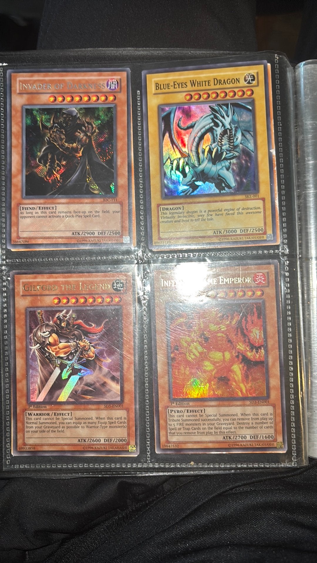 Yu-Gi-Oh map met kaarten, Hobby en Vrije tijd, Ophalen of Verzenden, Zo goed als nieuw, Meerdere kaarten