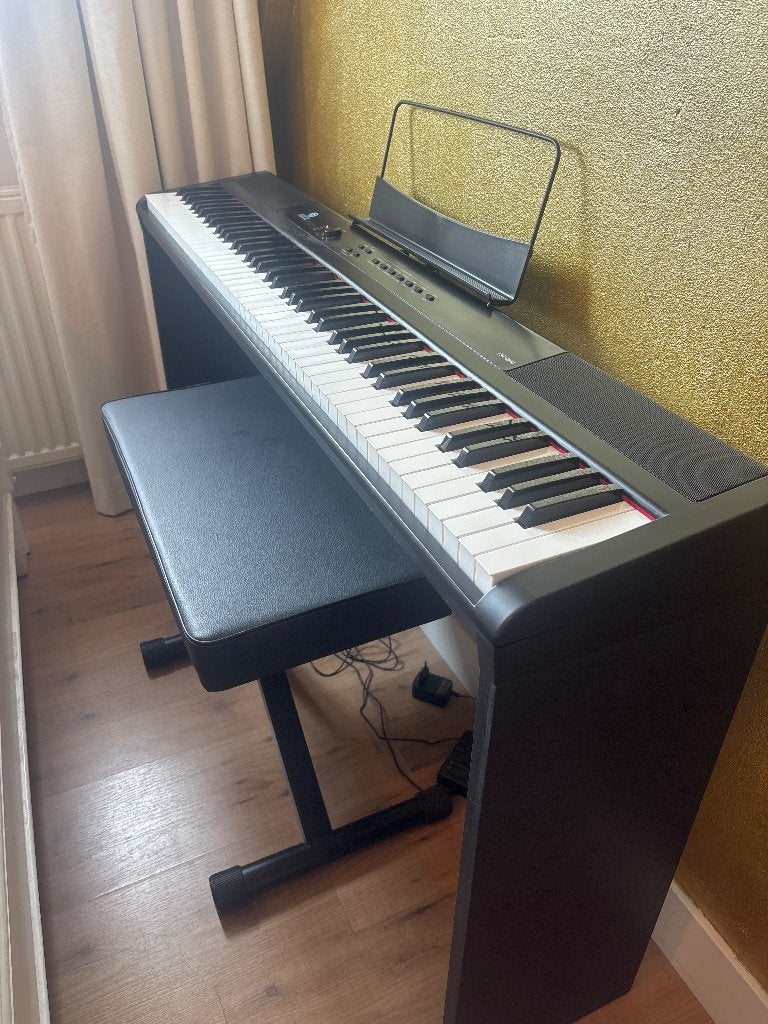 Fazley digitale piano/ FSP-200, Ophalen, Zwart, Digitaal, Zo goed als nieuw