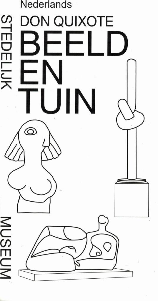 Don Quixote Beeldentuin Stedelijk Museum Amsterdam., Ophalen of Verzenden, Nieuw