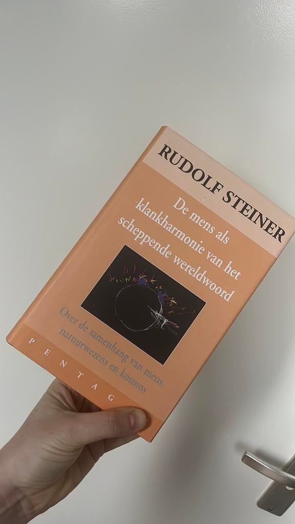 De mens als klankharmonie van het scheppende wereldwoord, Ophalen of Verzenden, Zo goed als nieuw, Rudolf Steiner