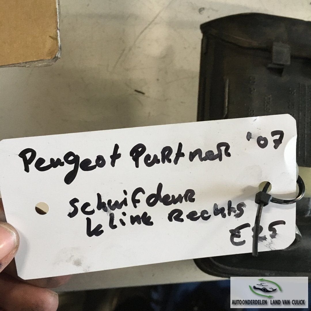 Peugeot Partner 2006  Schuifdeur Greep Klink Rechts, Gebruikt, -, Deur, -
