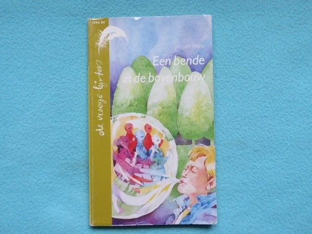 Boek: Een bende in de bovenbouw door Jacques Vriens, Ophalen of Verzenden, Zo goed als nieuw, Jacques Vriens, Fictie algemeen