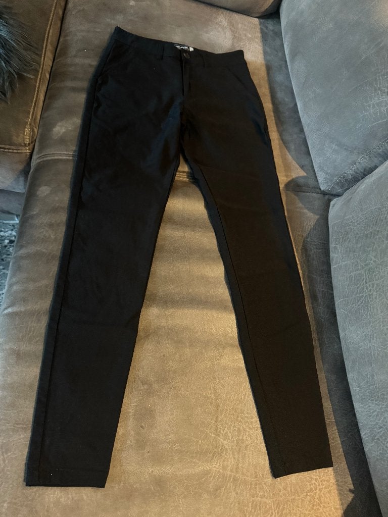 zwarte broek, Kleding | Heren, Broeken en Pantalons, Ophalen, Zwart, Icon Amsterdam, Nieuw
