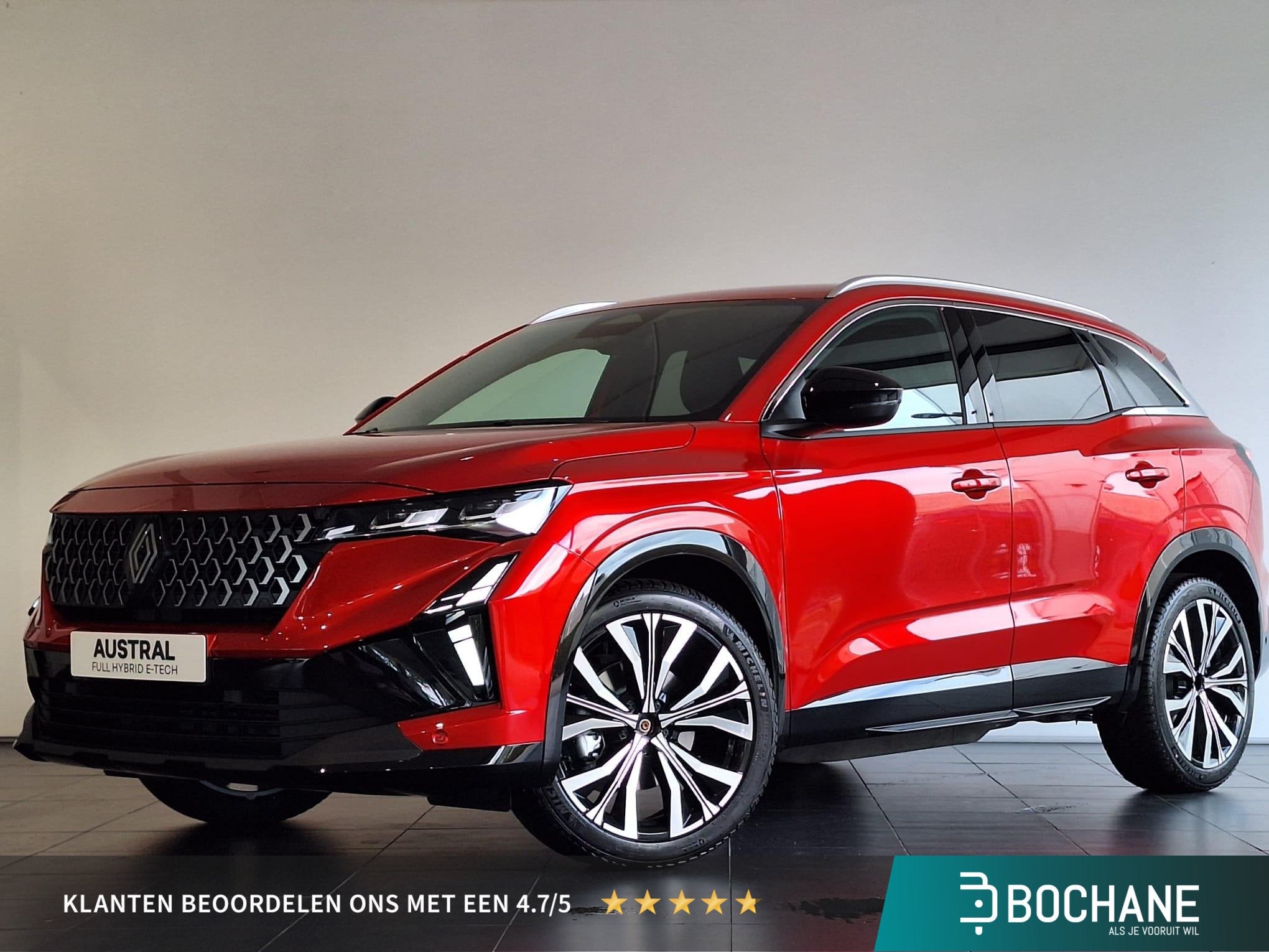 Renault Austral 1.2 E-Tech full hybrid 200 techno VOORRAAD V, Auto's, Leder en Stof, 1492 kg, Bedrijf, Nieuw