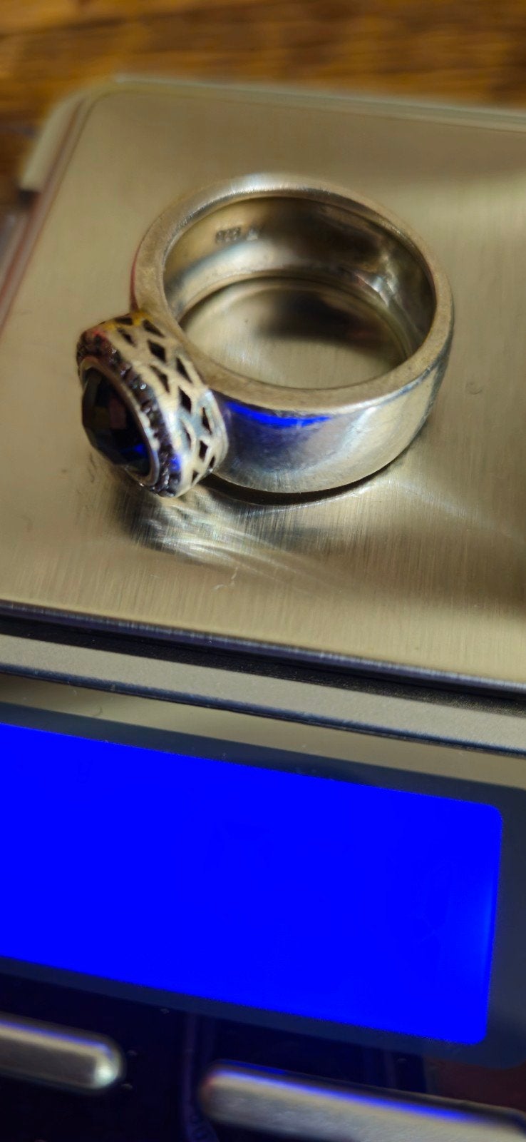 Ring zilver, Sieraden, Tassen en Uiterlijk, Ringen, Ophalen of Verzenden, Zilver, Zilver, Dame