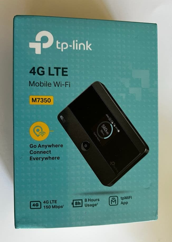 TP-Link M7350 4G LTE Mobiele Wi-Fi Router-Zo goed als nieu, Ophalen of Verzenden, Zo goed als nieuw, Router