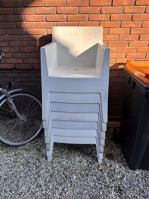 Phillippe Starck, Ophalen, Kunststof, Gebruikt, Wit