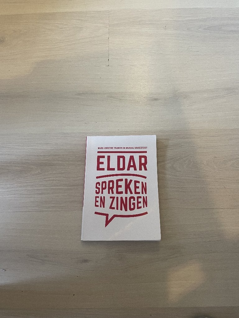 Eldar spreken en zingen, Boeken, Ophalen of Verzenden, Alpha, Zo goed als nieuw, HBO