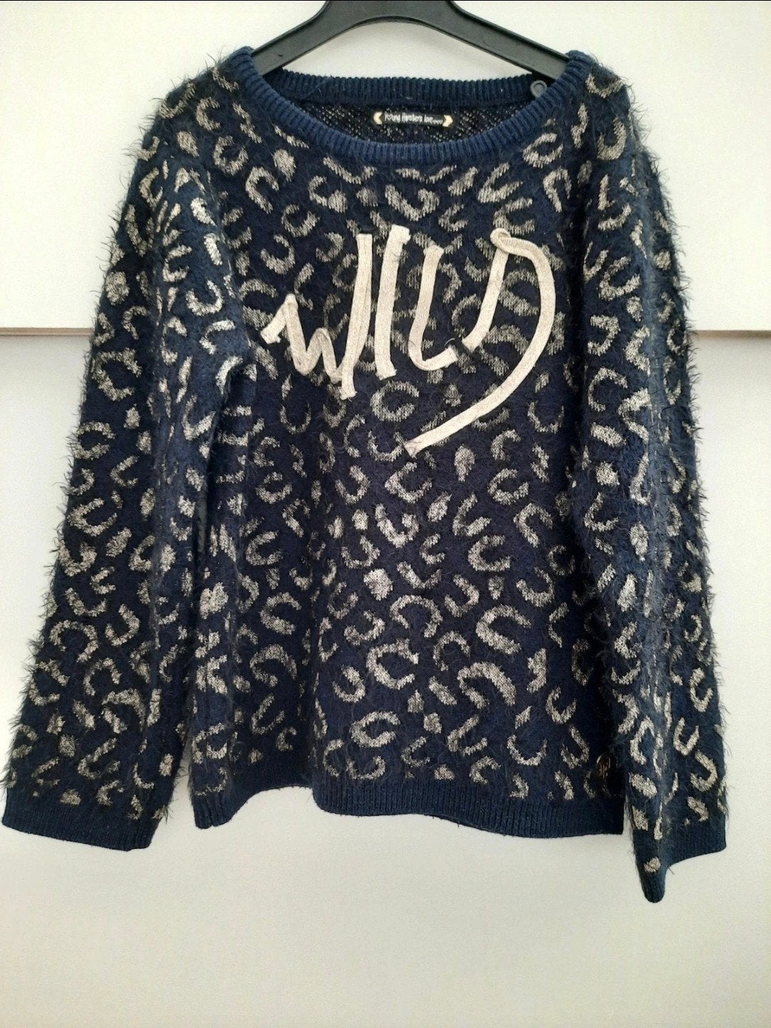 Indian Blue Jeans trui panterprint maat 104/110, Meisje, Trui of Vest, Ophalen of Verzenden, Zo goed als nieuw