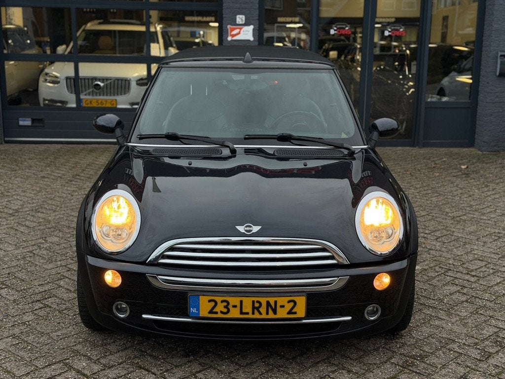 Mini Mini 1.6 Cooper Park Lane Cabrui|Leer|Stoelvw|Automaat!, Auto's, Mini, Gebruikt, 4 cilinders, 4 stoelen, 116 pk