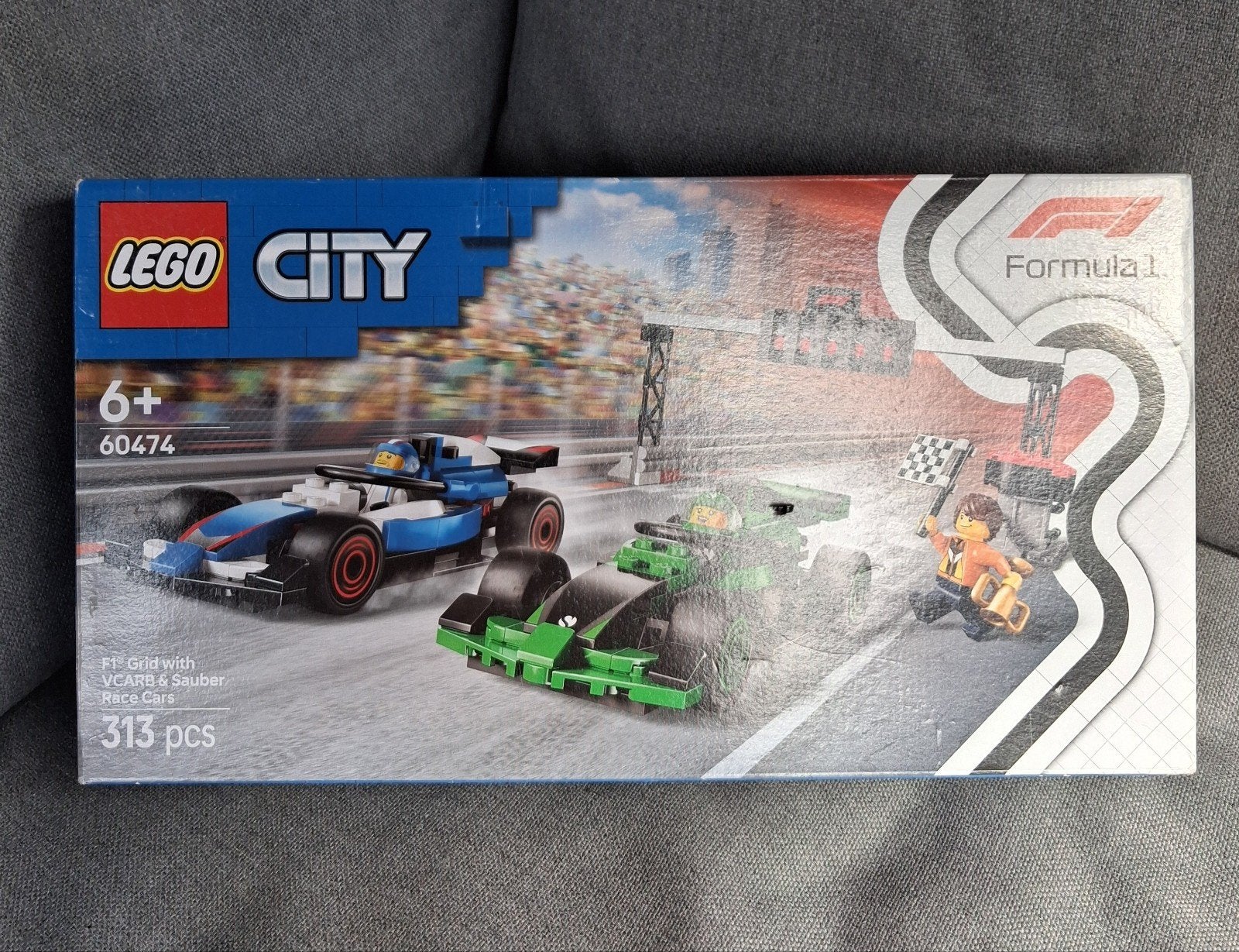 LEGO City F1 Grid met VCARB & Sauber Race Cars 60474, Ophalen of Verzenden, Nieuw