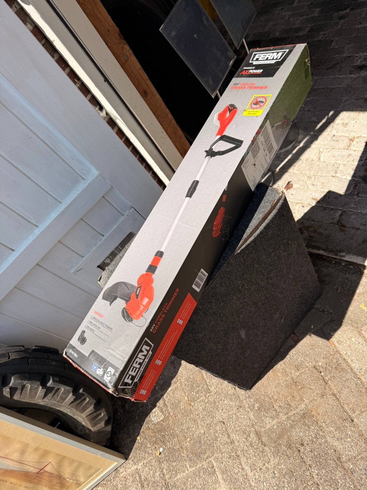Grastrimmer | nieuw in doos, Tuin en Terras, Grastrimmers, Ophalen, Zo goed als nieuw, Elektrisch