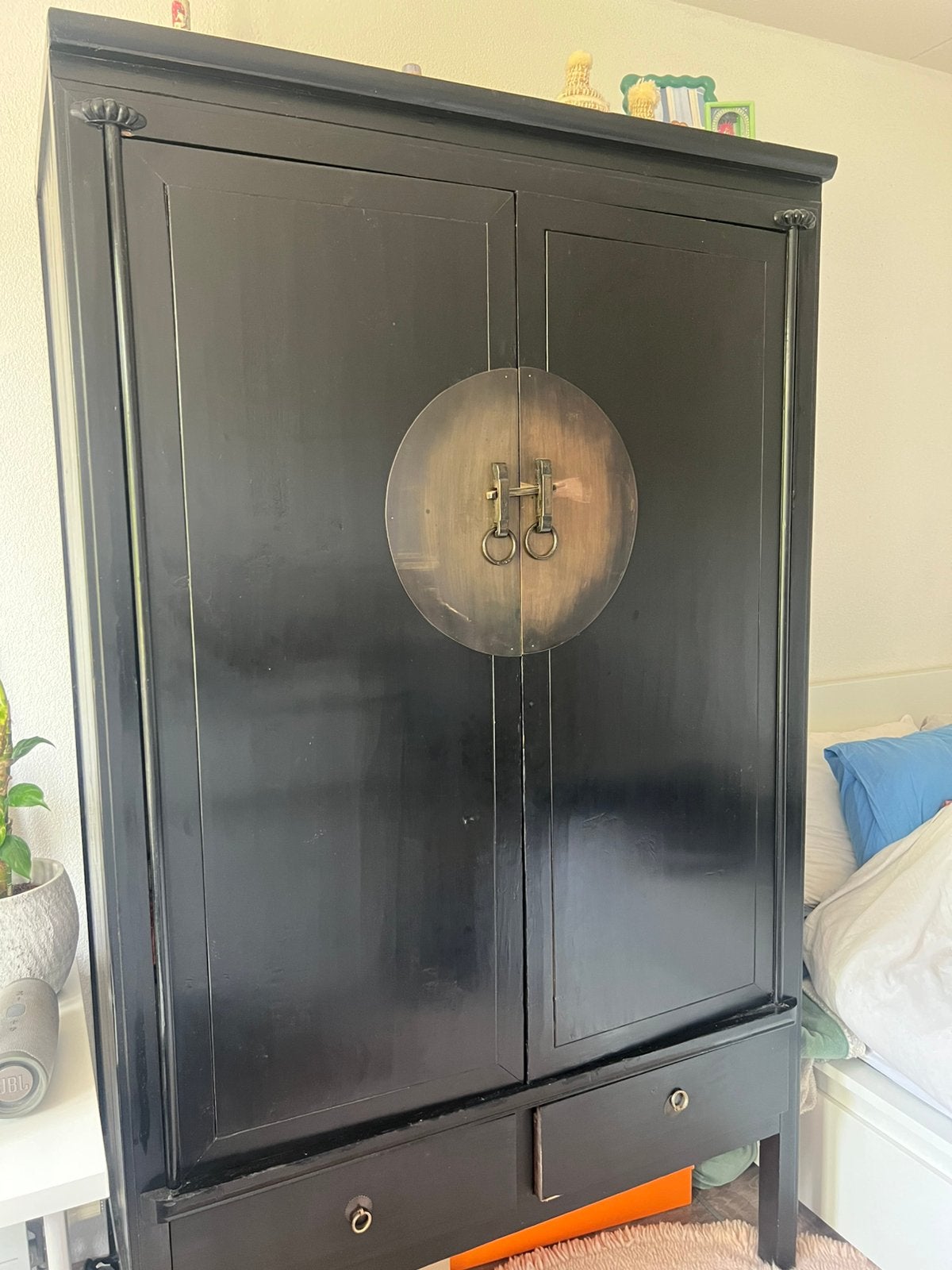 Chinese bruidskast / kledingkast / tv-meubel, Ophalen, Gebruikt, 50 tot 100 cm, 150 tot 200 cm