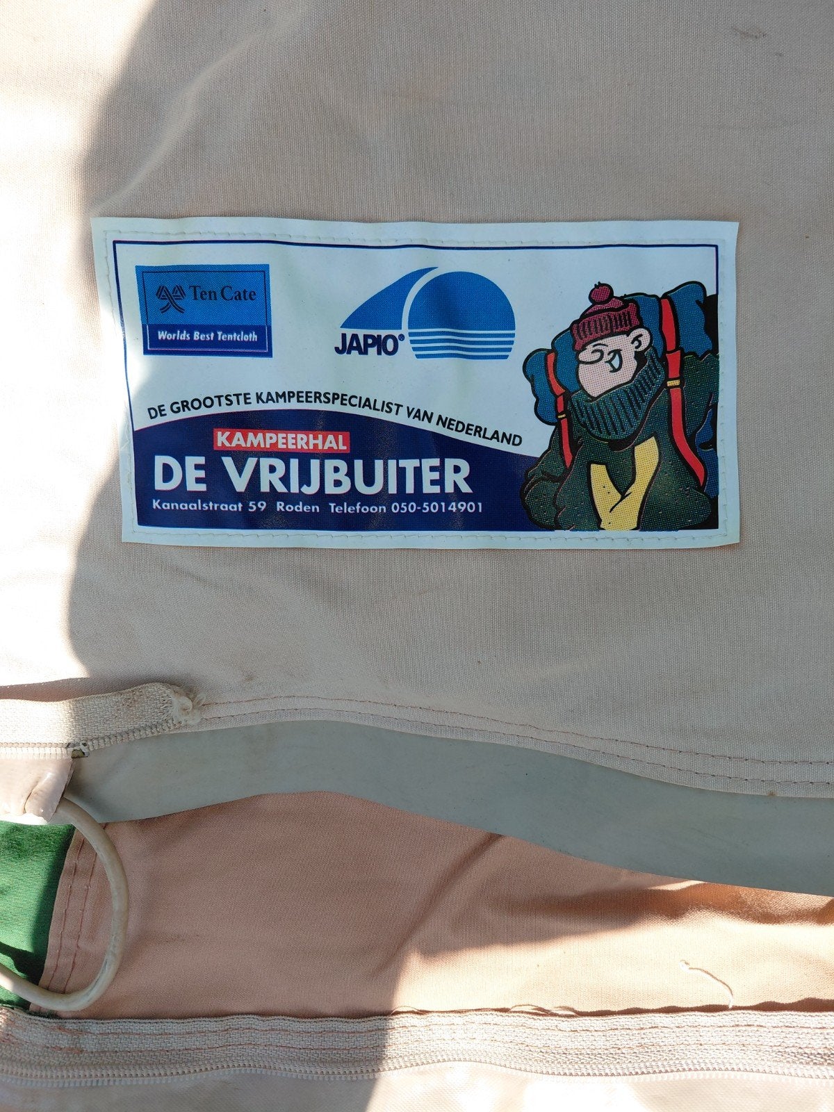 Vrijbuiter tent, Ophalen, Gebruikt, Tot en met 4