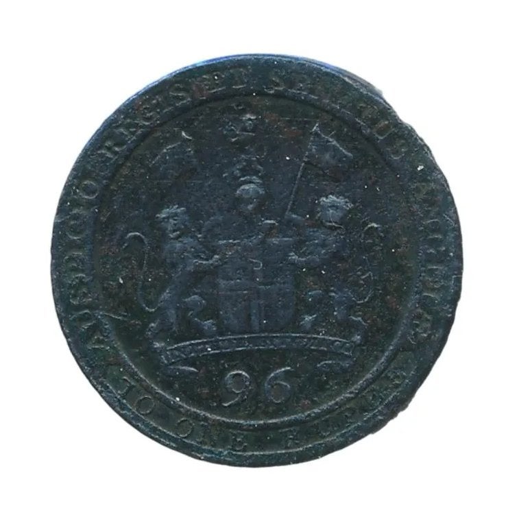 India 1/96 Rupee 1797