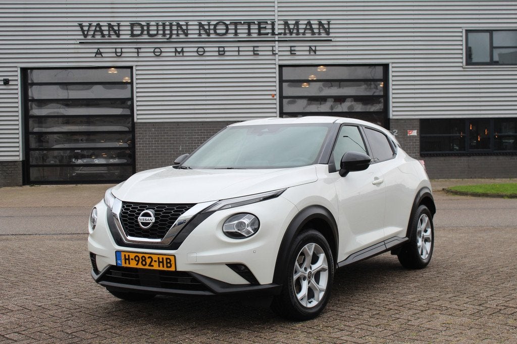 Nissan Juke 1.0 DIG-T N-Connecta / Carplay / Camera / N.A.P., Auto's, Nissan, Stof, Met garantie (alle), Automatische klimaatregeling